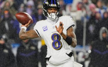 La mascella di Lamar Jackson cade dopo una mano con una mano della vecchia star di Clemson